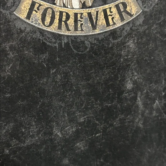 Harley-Davidson Black and Gold Cotton Studded Embellished Top from Nags Head NC - Picture 7 of 11